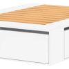 Base Box Para Sommier 140 O 160 X 190- 4 Cajones 2 Zapateros