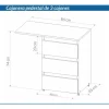 D_929745-MLA85786662432_062025-O.webp Cajonera Pedestal C- Extension Recta 84 X 45 X 74- E 7303