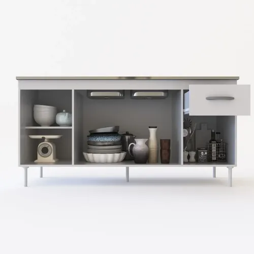 D_930876-MLA52147703545_102022-O.webp Bajo Mesada 4 Puertas, 1 Cajon 1.60 X 0.82 X 0.48 - Dl 606