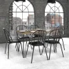 Juego De 6 Sillas De Cocina De Caño Brooklyn Sbk 2018t