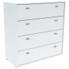 Comoda Cajonera Chifonier 4 Cajones 90 X 92 X 47. Nature