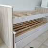 Cama Nido Bicama 1 Plaza 0,80 Mts. Con Carro Con 2 Cajones