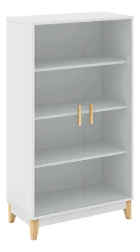 Mueble Organizador Cristalero 2 Puertas, 125 X 70 Le 6014