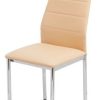 Jgo. De 6 Sillas Caño Cromado Capri. Caño 1 . Tapiz Cuerina