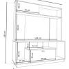 D_935439-MLA46101605735_052021-O.webp Modular P- Tv Led 65 . Con Bodega- Luton Dl 858- 180-180-40