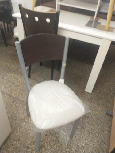 6 Sillas Caño Reforzado Con Respaldo Bajo S 3500 Ripa