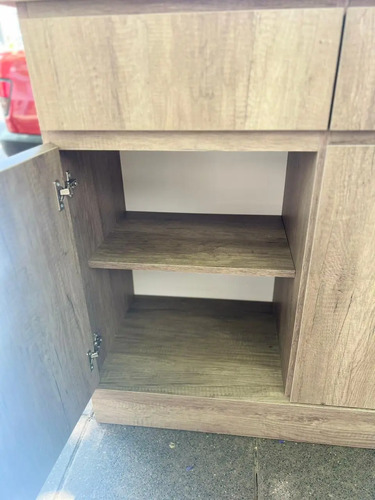 Bahiut Rack Vajillero 3 Caj. 4 Puertas- Mdf- 140 X 90 X 39