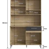 Kit De Cocina 120 Cm- 8 Puertas. 1 Cajon 610.001 Casa Mia