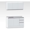 Combo Cocina Bajo Mesada + Alacena 1.20 Mts. Perfil J