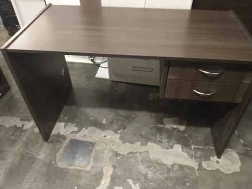 D_937136-MLA45412715143_042021-O.webp Mesa Escritorio Pc- 2 Cajones Melamina 18 Mm. 120cm Cod 901