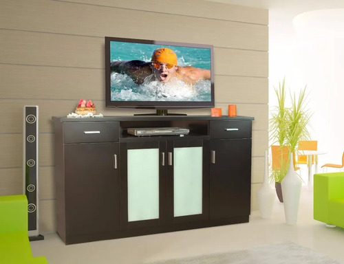 D_937301-MLA20322324758_062015-O.jpg Bahiut Rack Mesa Tv Lcd Led Recife Laqueado 160 X 90 X 40