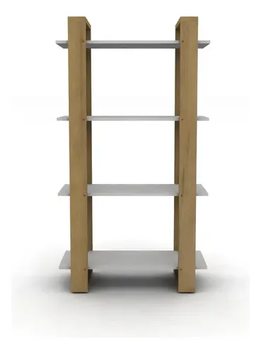 Estanteria Biblioteca Nordico 4 Estantes Cod. 323081 Woodlik