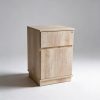 Mesa De Luz Para Sommier, 1 Cajon, 1 Puerta- 38 X 61 X 38