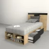 D_938640-MLA45130884348_032021-O.webp Base Box Para Sommier 1 Plaza- 4 Cajones- Estantes- Cod 6440