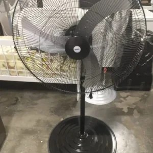 Ventilador Industrial 26 Paletas Metálicas- De Pie