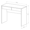 D_939216-MLA99669387036_122025-O.webp Escritorio Para Oficina Madera Melamina Moderno Nordico 100cm Niños Adultos Home Office Computadora Notebook Con Cajones Gris Roble Kendal Compacto Ecn100 Dielfe