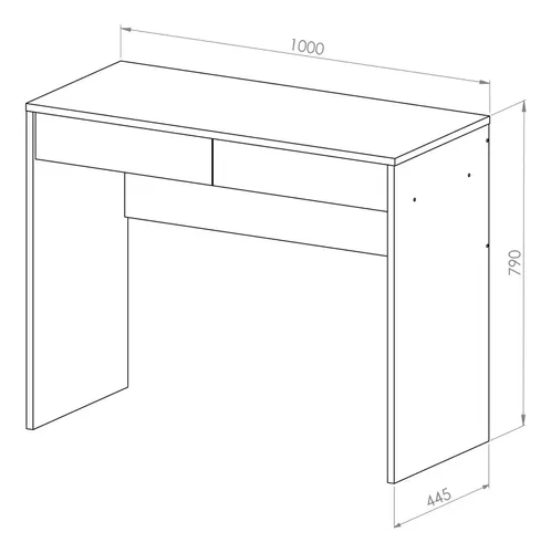 D_939216-MLA99669387036_122025-O.webp Escritorio Para Oficina Madera Melamina Moderno Nordico 100cm Niños Adultos Home Office Computadora Notebook Con Cajones Gris Roble Kendal Compacto Ecn100 Dielfe