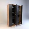 Ropero Placard 4 Puertas, 2 Cajones. 1.20 X 1.80- Cod. 6005