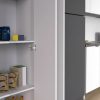 D_940095-MLA101673430159_122025-O.jpg Despensero Cocina Alacena Organizador 2 Puertas 4 Estantes Blanco Melamina Resistente Alto 180 Cm Multiuso Guardado Despensa Hogar Comedor Moderna Fácil Limpieza D062 Dielfe