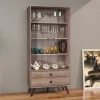 Mueble Organizador Cristalero 2 Ptas, 2 Caj 182 X 70 Rt 3151