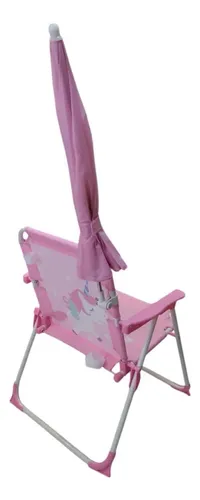 Sillon Reposera Infantil Con Sombrilla. Varios Colores