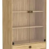Mueble Organizador Cristalero 2 Ptas, 2 Caj 182 X 70 Rt 3151