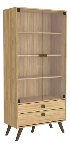 Mueble Organizador Cristalero 2 Ptas, 2 Caj 182 X 70 Rt 3151