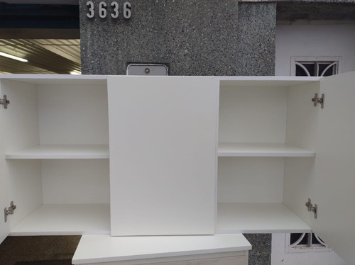 Alacena 3 Puertas- 120 X 60 X 32 Melamina Mdf 15 Mm-