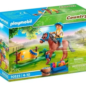D_941994-MLA83748643011_042025-O.webp Pony Galés Coleccionable Playmobil 18.66x14.19x4.70cm Multicolor