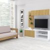 Modular Centro De Entretenimiento Calabria 162 X 177 X 51