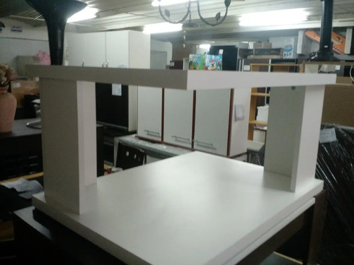 Mesa De Living Ratona Centro Pack. Melamina. 74 X 54 X 40