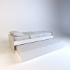 Cama 1 Plaza 0.80 Mts. Con Marinera. Melamina. Dolfin