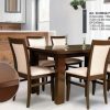 Juego De Comedor. Mesa Prisma 1.60 Mts + 6 Sillas Enrique