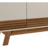 D_944658-MLU74987161846_032024-O.webp Buffet Abruzzo Linea Brasil De 4 Puertas, Color Freijó/blanco Roto Freijó/off White