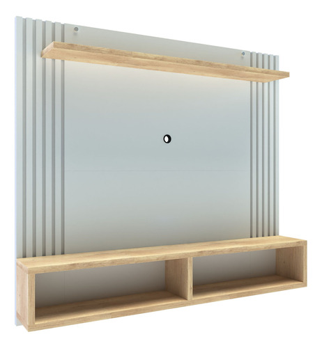 Panel Varillado Con 2 Nichos Y Estante. Para Tv De 43 Dro01