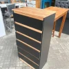 Cajonera Chifonier 6 Cajones. Laqueado Paraiso 120 X 60 X 38