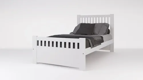 Cama 1 1/2 Plaza Pino Lustrado Inmacol Cod. 107
