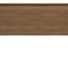 Respaldo De Sommier Queen Con Mesas De Luz Color Jatoba