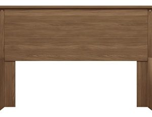Respaldo De Sommier Queen Con Mesas De Luz Color Jatoba