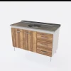 D_946874-MLA46101358012_052021-O.webp Bajo Mesada 1.20 Mts. Melamina Dl 612. 2 Puertas- 3 Cajones