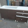 Bajo Mesada 2 Puertas, 3 Cajones. 160- 58- 82. Perfil Jb 160