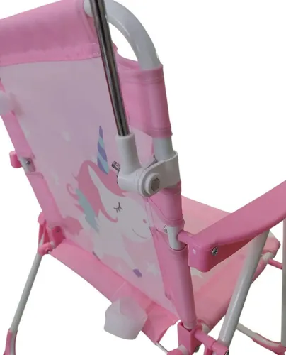 Sillon Reposera Infantil Con Sombrilla. Varios Colores