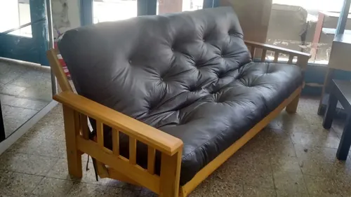 Solo Colchon Para Futon 1.90- Comun- Eco Cuero