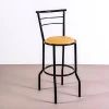 Taburete Banqueta Alta Con Respaldo De Caño. Caño Pintado