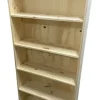 Estanteria Biblioteca Pino Macizo- 5 Estantes- 180 X 80 X 25