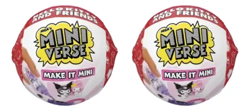 MGA Miniverse Make It Mini Muñecas Hello Kitty y sus Amigos