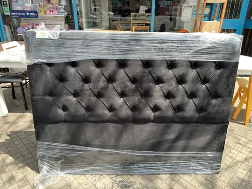 D_952388-MLA79830435639_102024-O.webp Respaldo Para Sommier Totalmente Tapizado 160 X 120 Cuerina
