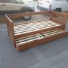 Divan Cama Con Carro Cama Mediterraneo Cod. 110 Pino Lustra