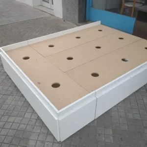 Base Box Para Sommier 6 Cajones P- Colchon 140-190. Cod. 608