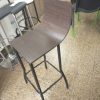 D_954352-MLA47260131489_082021-O.jpg Taburete Banqueta Alta- Asiento Y Respaldo De Madera. Bari